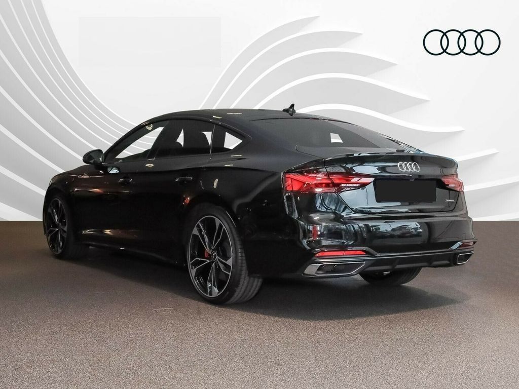 AUDI A5 Sportback 50 TDI quattro tiptronic S-line | černá s černou alcantarou | německé předváděcí auto skladem